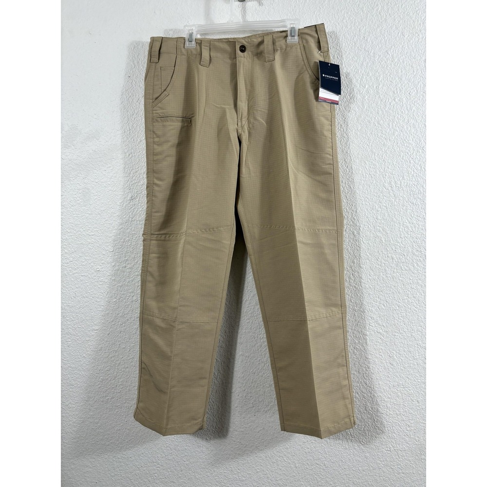 Propper Pants Womens 14 Short Khaki EdgeTec‎ Ripstop Tactical Stain Resistant